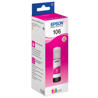 Epson T106 EcoTank Flacone di inchiostro Magenta.
