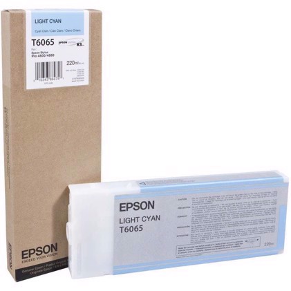Epson Cartuccia d\'inchiostro light cyan da 220 ml T6065 - Epson Pro 4800 e 4880
