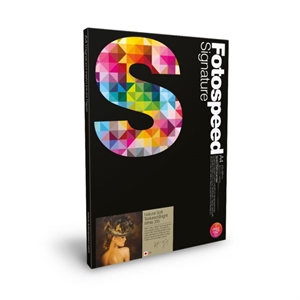 Fotospeed Natural Soft Textured Bright White 315 g/m² - A2, 25 fogli