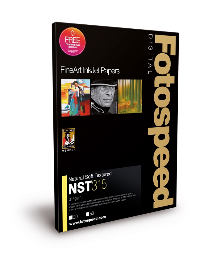 Fotospeed Natural Soft Textured 315 g/m² - A4, 25 fogli