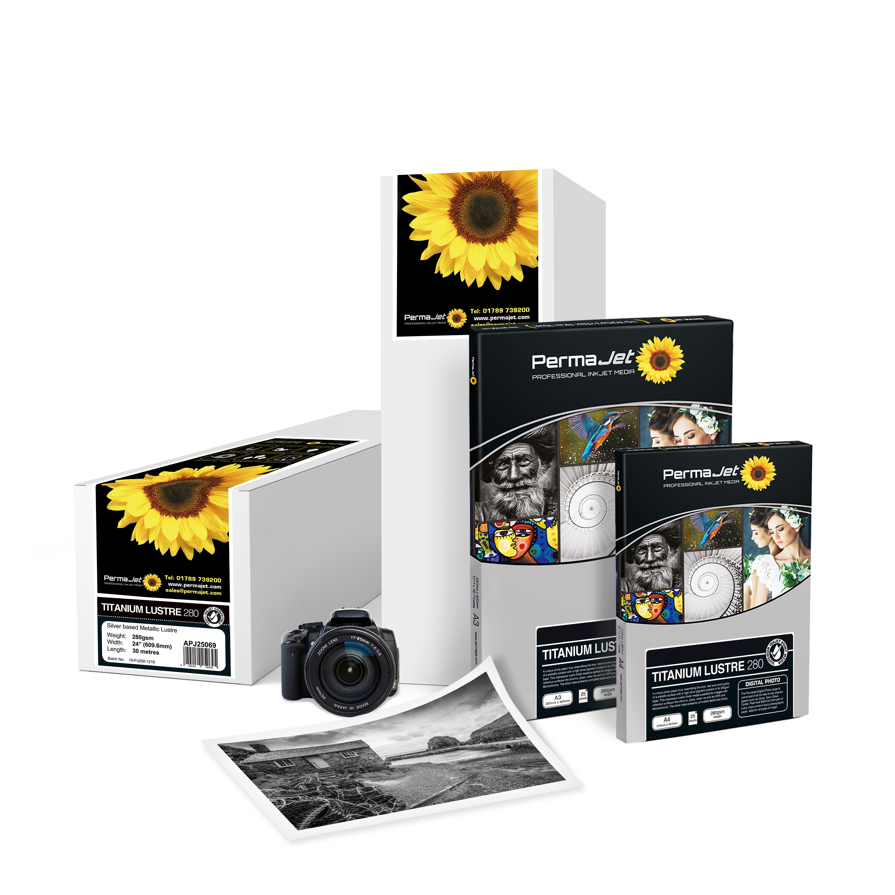 Permajet Titanium Lustre Metallic 280 g/m² 