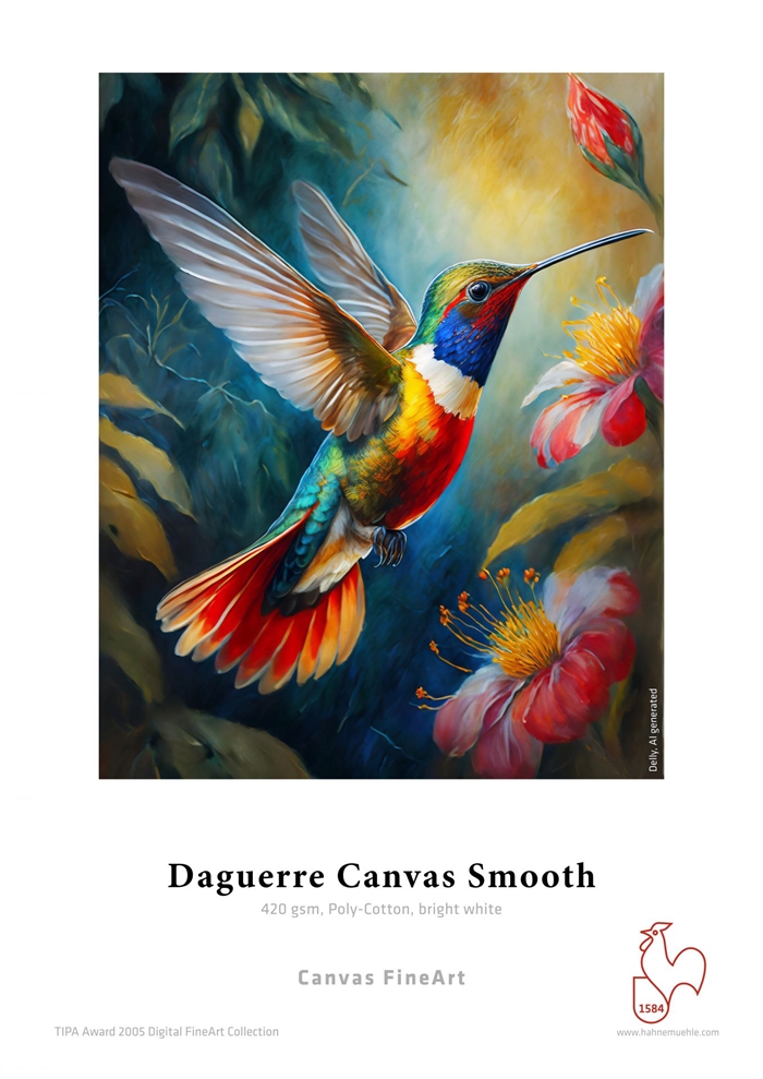 Hahnemühle Daguerre Canvas Smooth 420 g/m² - 17" x 12 metri