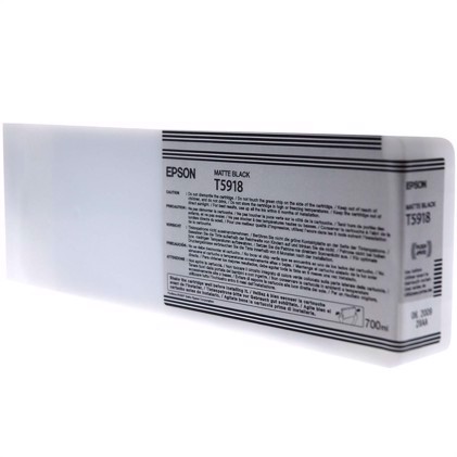Epson Matt BlackT5918 - Cartuccia di inchiostro da 700 ml per Epson Stylus Pro 11880