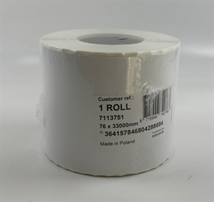 Etichetta Epson High Gloss, rotolo continuo, 76 mm x 33 metri