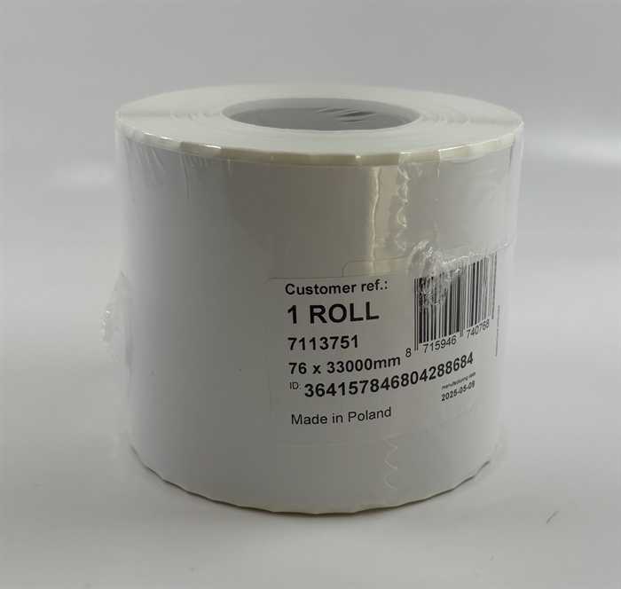 Etichetta Epson High Gloss, rotolo continuo, 76 mm x 33 metri